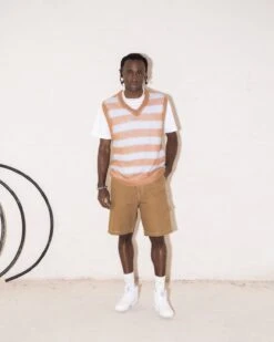 Highsnobiety – Sweater Vest Brown/Light Blue -Acne Studios Clothing HS05 SweaterVest 002 zoSsje2T