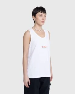 Highsnobiety X Bar Basso – Logo Tank Top White -Acne Studios Clothing HSxBarBasso9274 WYFkjp3