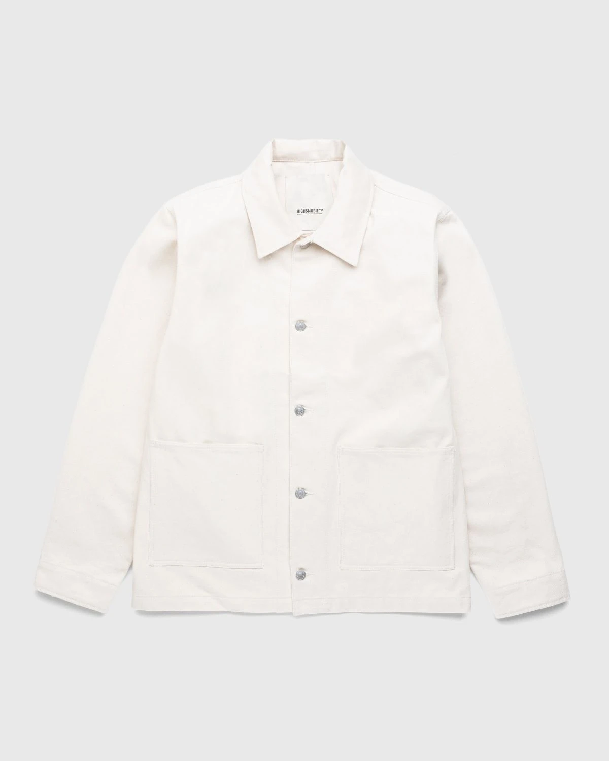 Highsnobiety – Cotton Drill Chore Jacket Natural