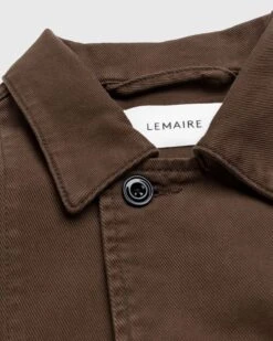 Lemaire – Boxy Jacket Dark Brown -Acne Studios Clothing IMG Lemaire Brown Ja t ECe5Li