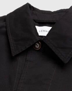 Lemaire – Military Overshirt Black -Acne Studios Clothing IMG Lemaire Overshir XHOiDIBn