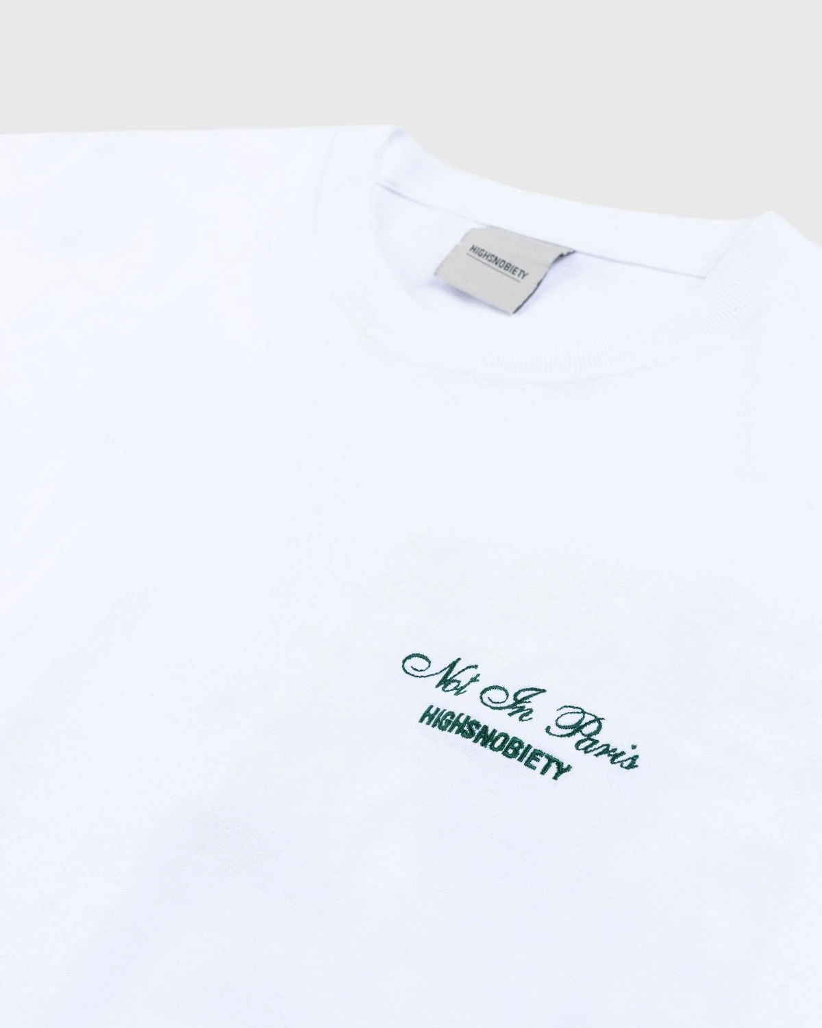 Highsnobiety – Not In Paris 5 Long Sleeve T-Shirt White 7 Highsnobiety – Not In Paris 5 Long Sleeve T-Shirt White - Image 7