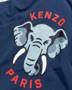 Kenzo – Elephant Coach Jacket Midnight Blue -Acne Studios Clothing IMG 7735 E2T98Zyr