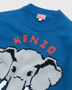 Kenzo – Bowling Elephant Merino Wool Jumper Wisteria -Acne Studios Clothing IMG 7744 anvkFPpo
