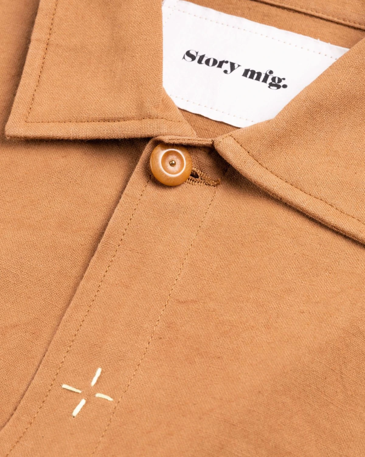 Story Mfg. – Short On Time Jacket Brown Double Date 6 Story Mfg. – Short On Time Jacket Brown Double Date - Image 6