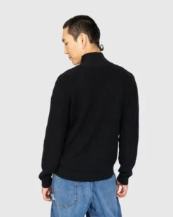 J.W. Anderson – Half Zip Jumper Black 8 J.W. Anderson – Half Zip Jumper Black -Acne Studios Clothing JW Anderson Sweater J31XhLqu