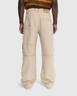 JACQUEMUS – Le De Nimes Cargo Beige/Terracotta -Acne Studios Clothing Jacquemus Trousers B wtV21uFz