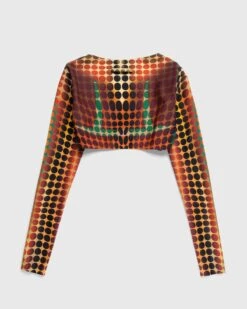 Jean Paul Gaultier – Cropped U Neck Longsleeve Top -Acne Studios Clothing Jean Paul Gaultier 1 1 nzfwBa