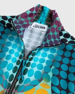 Jean Paul Gaultier – Zip High Neck Longsleeve Top Blue -Acne Studios Clothing Jean Paul Gaultier 2 jWKUwOCc