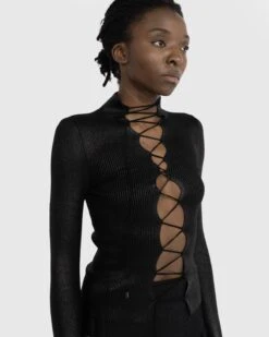 Jean Paul Gaultier – Lace Longsleeve Top -Acne Studios Clothing JeanPaulGaultier top JyH9jDjP