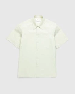 Jil Sander – Short-Sleeve Button-Up Green