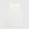 Jil Sander – Cotton Blend Terry Tank Top Beige