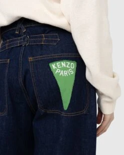 Kenzo – Sailor Loose Jeans -Acne Studios Clothing Kenzo Jeans Blue 495 Nf316HBL