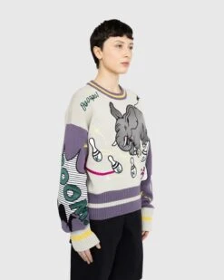 Kenzo – Elephant Jumper -Acne Studios Clothing Kenzo Sweater Grey 4 IgIrEjgf
