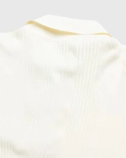 Maison Margiela – Knitted Polo Shirt Beige -Acne Studios Clothing Margiela Polo Shirt v3acCXQj