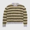 Marni – Striped Mohair Sweater Multi
