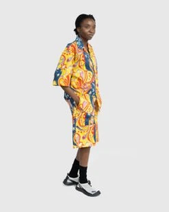 Marni X No Vacancy Inn – Poplin Bowling Shirt Multi -Acne Studios Clothing Marni SS23 Cardigan wPAKeAO1
