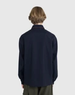 Marni – Embroidered Virgin Wool Shirt Blue 6 Marni – Embroidered Virgin Wool Shirt Blue -Acne Studios Clothing Marni Shirt Blue3 MiTHakOr