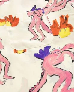 Marni – Printed Silk Button-Up Shirt Multi -Acne Studios Clothing Marni Shirt Cream J2 UtjjQBik