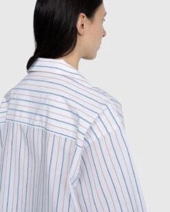 Marni – Striped Button-Up Shirt White -Acne Studios Clothing Marni Shirt Stripped eRt5Z IA
