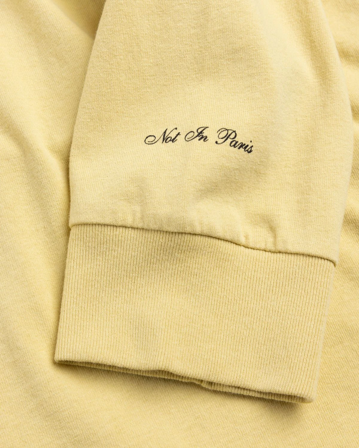 Loulou Paris X Highsnobiety – Long Sleeve T-Shirt Lemon 7 Loulou Paris X Highsnobiety – Long Sleeve T-Shirt Lemon - Image 7