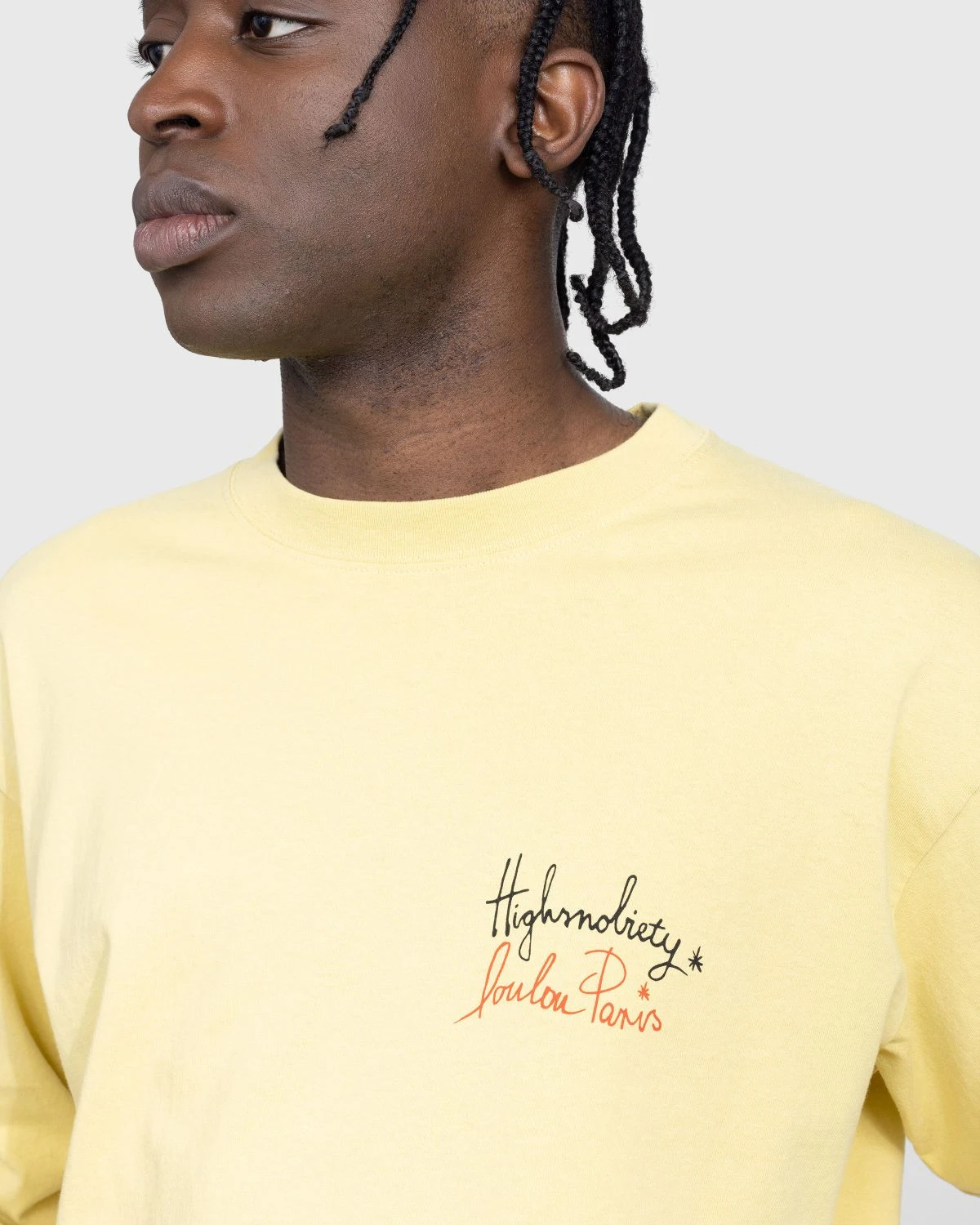 Loulou Paris X Highsnobiety – Long Sleeve T-Shirt Lemon 6 Loulou Paris X Highsnobiety – Long Sleeve T-Shirt Lemon - Image 6