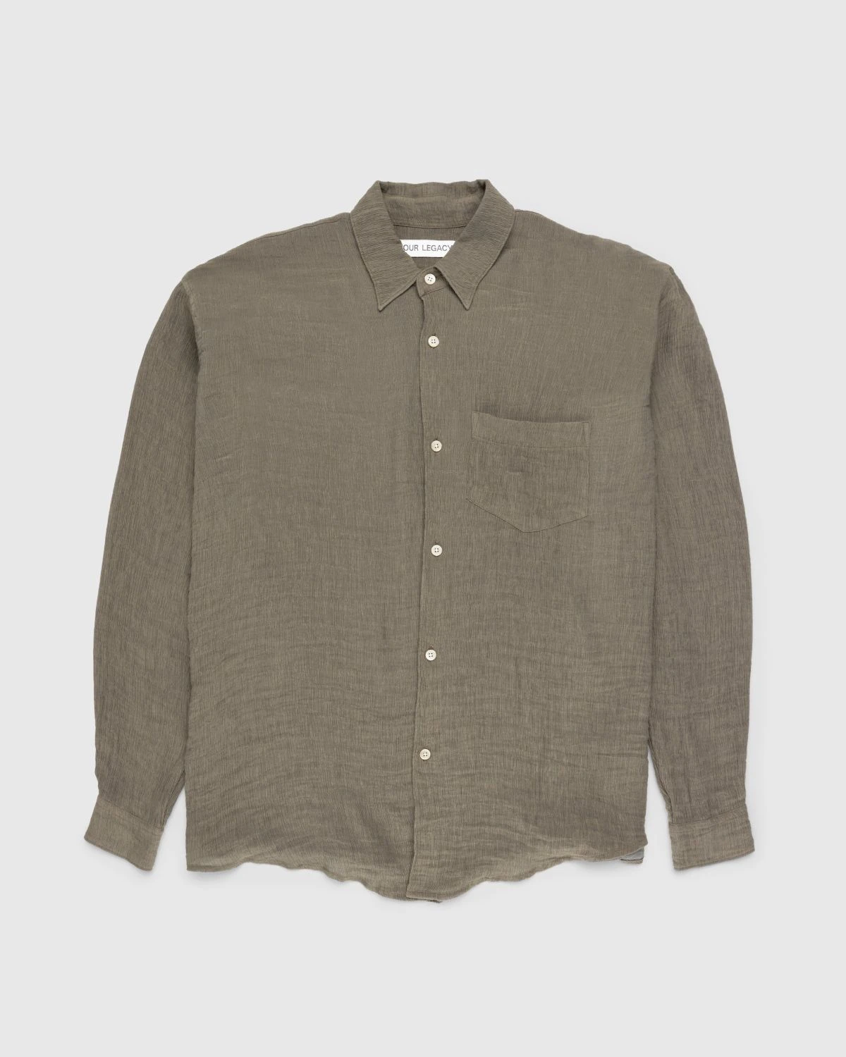 Our Legacy – Initial Shirt Muck Ruffle Viscose
