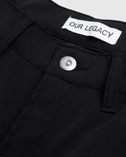 Our Legacy – Formal Cut Black Muted Scuba -Acne Studios Clothing Our20Legacy pant blac 0bi1EVIY