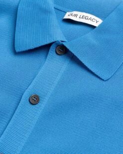 Our Legacy – Evening Polo Circuit Blue Performance Poly -Acne Studios Clothing Our20Legacy polo blue tJdWq63i