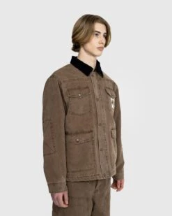 Patta – Canvas Chore Jacket -Acne Studios Clothing Patta Jacket Brown 4 GBxRrI4R