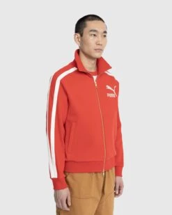 Puma X Rhuigi – T7 Track Top Red -Acne Studios Clothing Puma tracktop red 04 BAe9MJpq