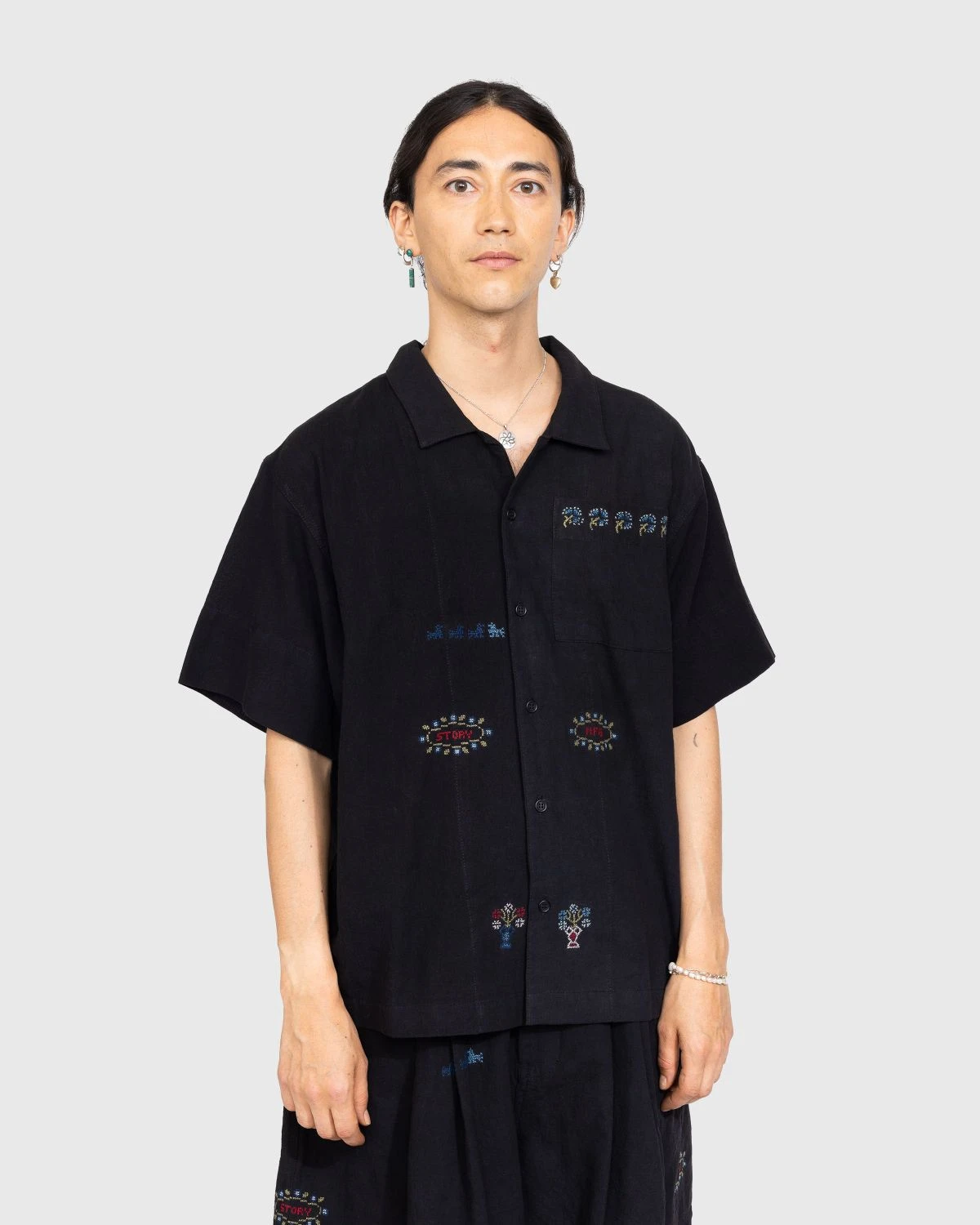 Story Mfg. – Greetings Shirt Sampler Black 2 Story Mfg. – Greetings Shirt Sampler Black - Image 2