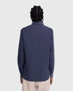 Stockholm Surfboard Club – Western Button-Up Shirt Faded Navy -Acne Studios Clothing Stockholm Surf Club 8CVw h z