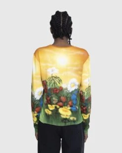 Stockholm Surfboard Club – Floral Airbrush Longsleeve Multi -Acne Studios Clothing Stockholm Surf Club HaX4rMyz