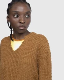 Stockholm Surfboard Club – Knit V-Neck Sweater Cedar -Acne Studios Clothing Stockholm Surf Club soEOaedX