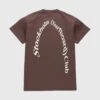 Stockholm Surfboard Club – Logo T-Shirt Brown