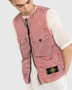 Stone Island – Giubbotto S/Maniche Pink 7815G0619 9 Stone Island – Giubbotto S/Maniche Pink 7815G0619 -Acne Studios Clothing Stone Island Vest Pi PWlraEqs