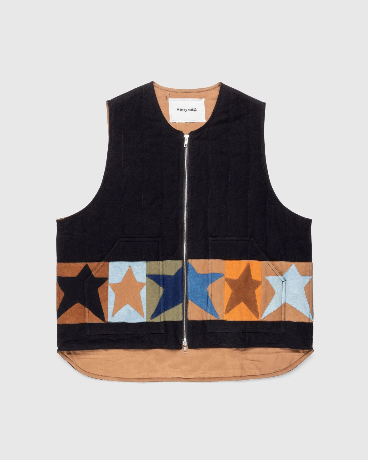 Story Mfg. – Saturn Vest Iron Star Scraps Patchwork
