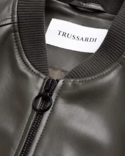Trussardi – Jacket Faux Leather Bonded -Acne Studios Clothing Trussardi jacket oli e6mHorHL