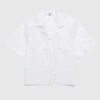 Winnie New York – Short-Sleeve Button-Down Shirt White