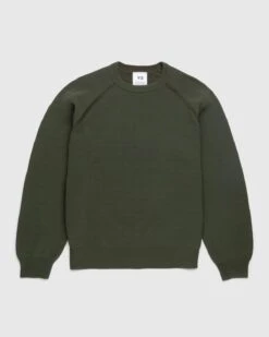 Y-3 – CL Knitted CR Sweater Green