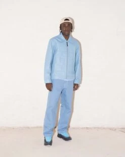 Highsnobiety – Leather Jacket Olive Green 15 Highsnobiety – Leather Jacket Olive Green -Acne Studios Clothing blue leather siJWwGxX