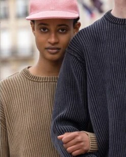 Highsnobiety – Pigment Dyed Loose Knit Sweater Brown -Acne Studios Clothing brown black sweater npPnMAQh